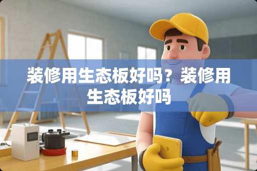 装修用生态板好吗？装修用生态板好吗