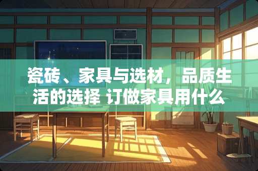 瓷砖、家具与选材，品质生活的选择 订做家具用什么材料好