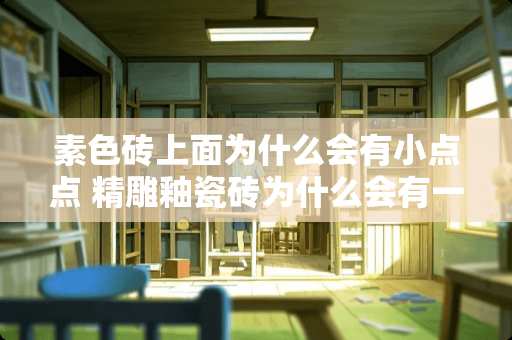 素色砖上面为什么会有小点点 精雕釉瓷砖为什么会有一串小点点