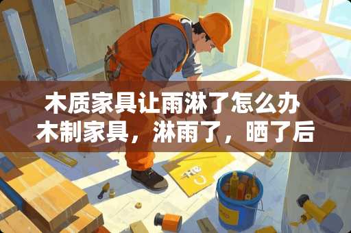 木质家具让雨淋了怎么办 木制家具，淋雨了，晒了后裂开了，怎么办