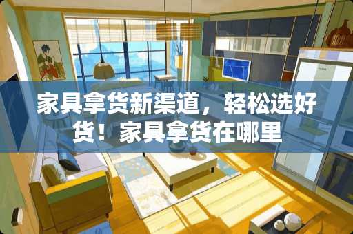 家具拿货新渠道，轻松选好货！家具拿货在哪里
