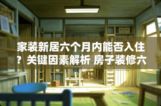 家装新居六个月内能否入住?关键因素解析 房子装修六个月能住吗 家装新居六个月内能否入住?关键因素解析 房子装修六个月能住吗
