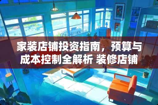 家装店铺投资指南，预算与成本控制全解析 装修店铺需要多少钱