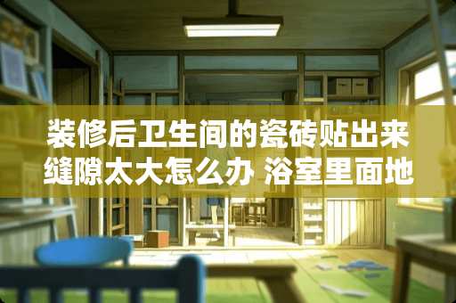 装修后卫生间的瓷砖贴出来缝隙太大怎么办 浴室里面地砖和浴室门外地砖拼缝一定要对齐吗