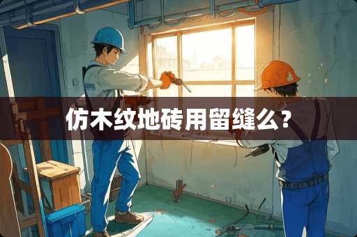 仿木纹地砖用留缝么？