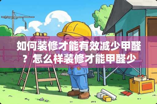 如何装修才能有效减少甲醛？怎么样装修才能甲醛少