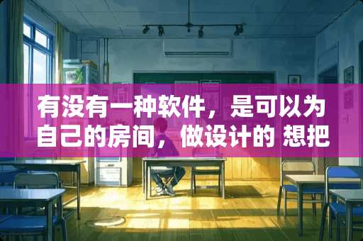 有没有一种软件，是可以为自己的房间，做设计的 想把一个房间拍摄成3D图像，用什么软件来怎么实现