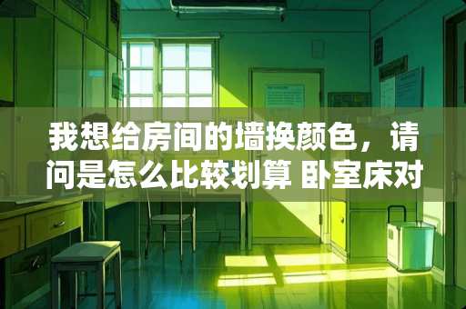 我想给房间的墙换颜色，请问是怎么比较划算 卧室床对面墙如何装饰
