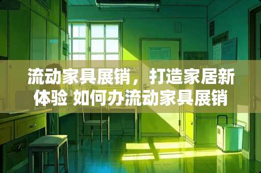 流动家具展销，打造家居新体验 如何办流动家具展销