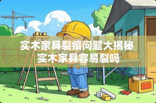 实木家具裂痕问题大揭秘 实木家具容易裂吗