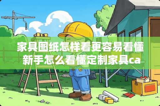 家具图纸怎样看更容易看懂 新手怎么看懂定制家具cad图纸