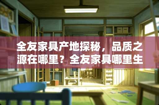 全友家具产地探秘，品质之源在哪里？全友家具哪里生产