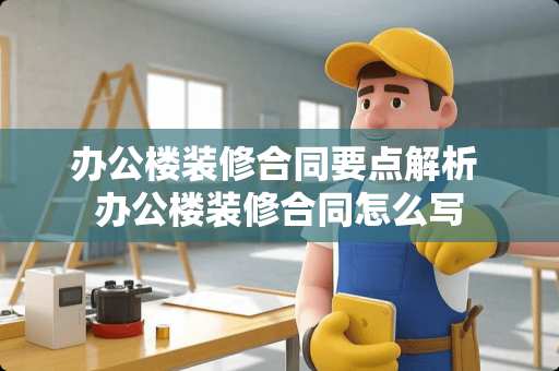 办公楼装修合同要点解析 办公楼装修合同怎么写