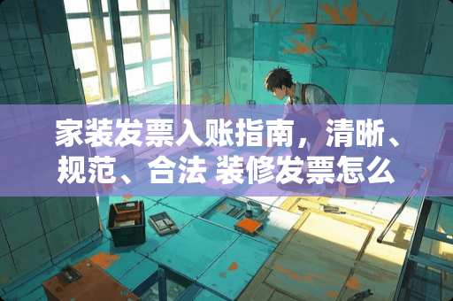 家装发票入账指南，清晰、规范、合法 装修发票怎么入账