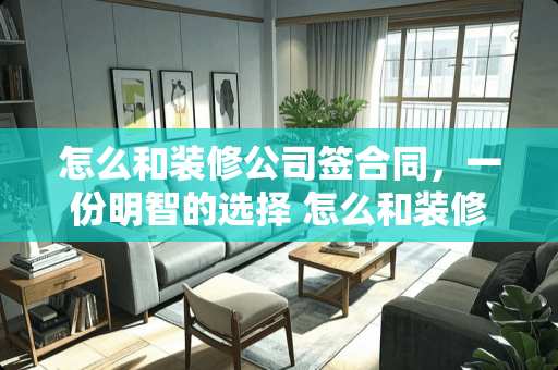 怎么和装修公司签合同,一份明智的选择 怎么和装修公司签合同 怎么和装修公司签合同,一份明智的选择 怎么和装修公司签合同