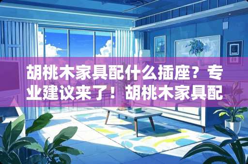 胡桃木家具配什么插座？专业建议来了！胡桃木家具配什么插座