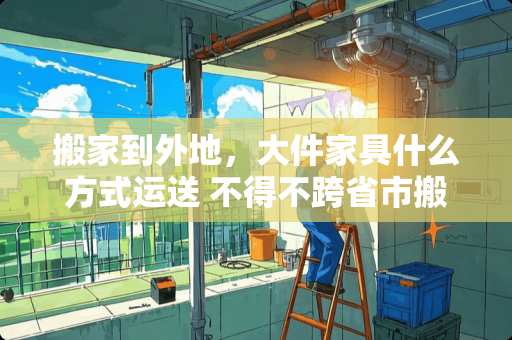 搬家到外地，大件家具什么方式运送 不得不跨省市搬家，家具们要怎么弄到新家去呢