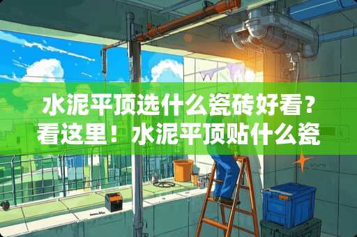 水泥平顶选什么瓷砖好看？看这里！水泥平顶贴什么瓷砖好看