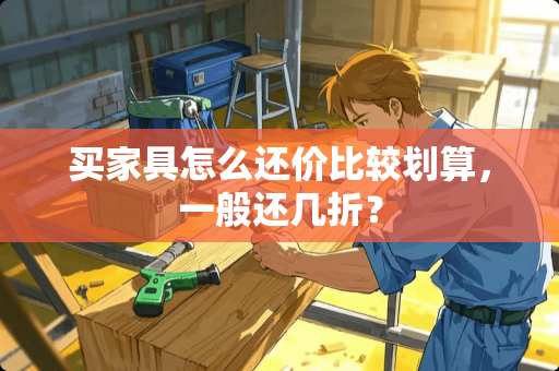 买家具怎么还价比较划算，一般还几折？