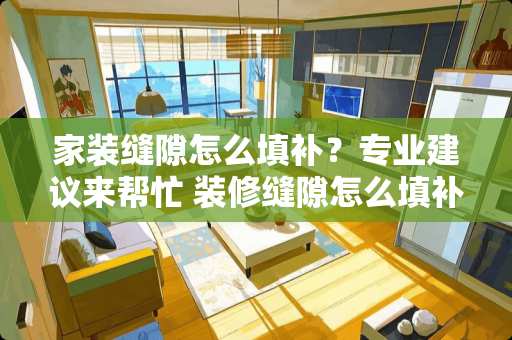 家装缝隙怎么填补？专业建议来帮忙 装修缝隙怎么填补