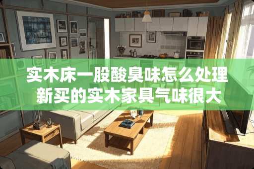 实木床一股酸臭味怎么处理 新买的实木家具气味很大，有什么方法可以去除吗