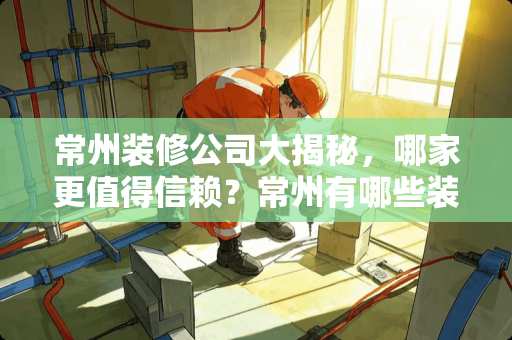 常州装修公司大揭秘，哪家更值得信赖？常州有哪些装修公司