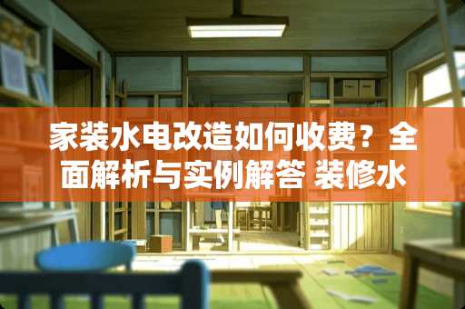 家装水电改造如何收费？全面解析与实例解答 装修水电路怎么收费