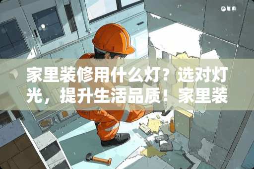 家里装修用什么灯？选对灯光，提升生活品质！家里装修用什么灯