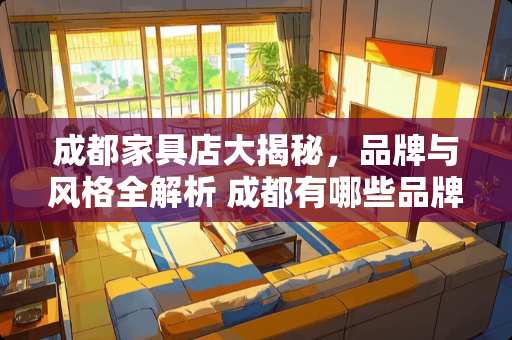 成都家具店大揭秘，品牌与风格全解析 成都有哪些品牌家具店