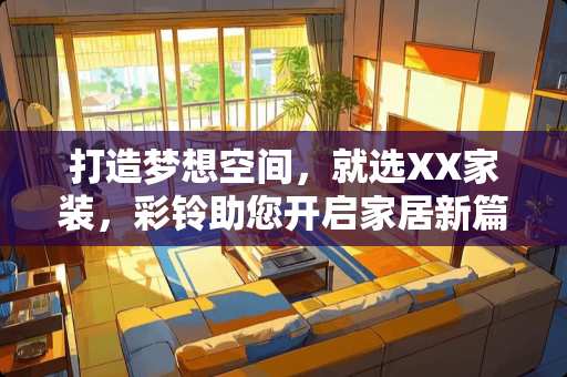 打造梦想空间，就选XX家装，彩铃助您开启家居新篇章！装修彩铃广告词怎么写