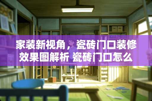 家装新视角，瓷砖门口装修效果图解析 瓷砖门口怎么装修效果图