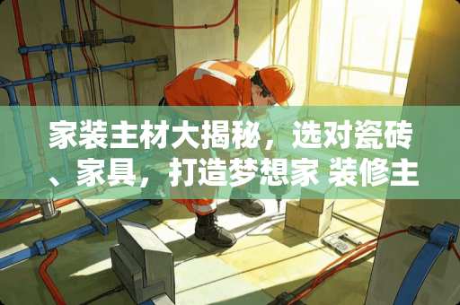 家装主材大揭秘，选对瓷砖、家具，打造梦想家 装修主材都有什么