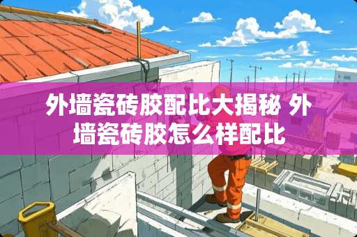 外墙瓷砖胶配比大揭秘 外墙瓷砖胶怎么样配比