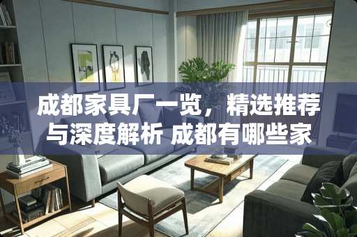 成都家具厂一览，精选推荐与深度解析 成都有哪些家具厂