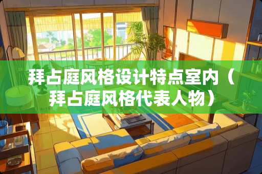 拜占庭风格设计特点室内（拜占庭风格代表人物）