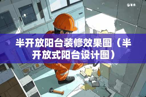 半开放阳台装修效果图（半开放式阳台设计图）