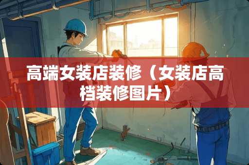 高端女装店装修（女装店高档装修图片）