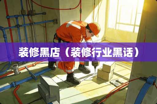 装修黑店（装修行业黑话）
