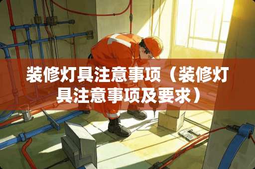 装修灯具注意事项（装修灯具注意事项及要求）