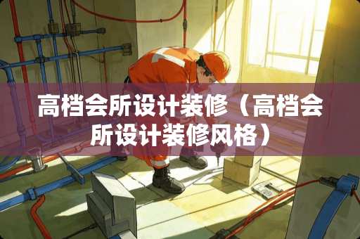 高档会所设计装修（高档会所设计装修风格）