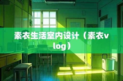 素衣生活室内设计（素衣vlog）