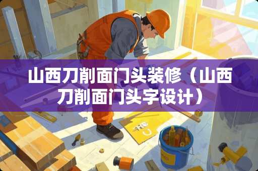 山西刀削面门头装修（山西刀削面门头字设计）