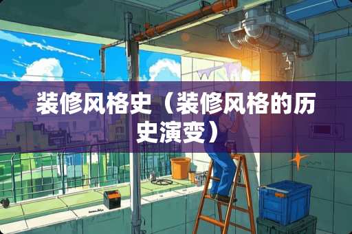 装修风格史（装修风格的历史演变）