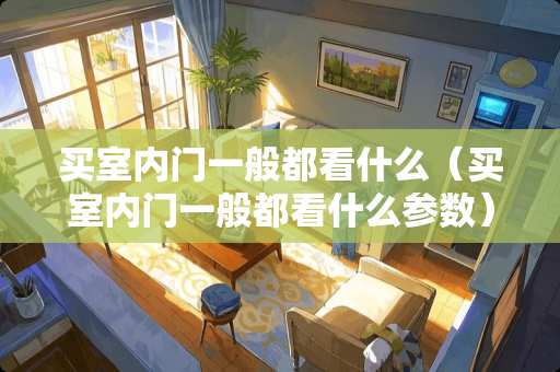 买室内门一般都看什么（买室内门一般都看什么参数）