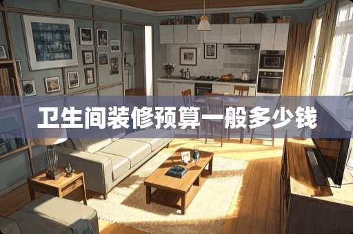 卫生间装修预算一般多少钱