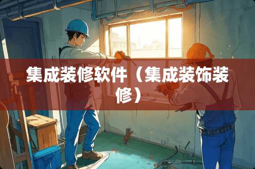 集成装修软件(集成装饰装修) 集成装修软件(集成装饰装修)