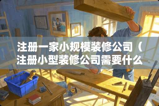 注册一家小规模装修公司（注册小型装修公司需要什么条件）