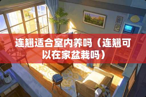 连翘适合室内养吗（连翘可以在家盆栽吗）