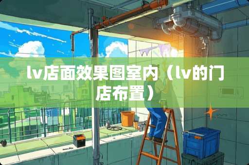 lv店面效果图室内（lv的门店布置）