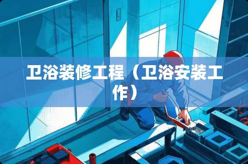 卫浴装修工程（卫浴安装工作）